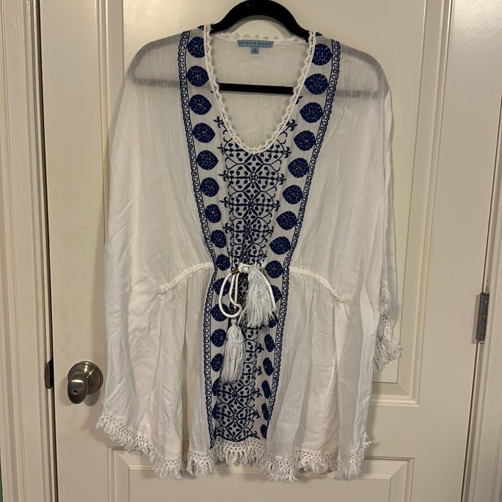 ANTONIO MELANI, boho top, swim cover up